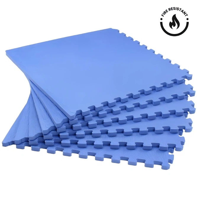 Fireproof Interlocking Play Mats with Borders1
